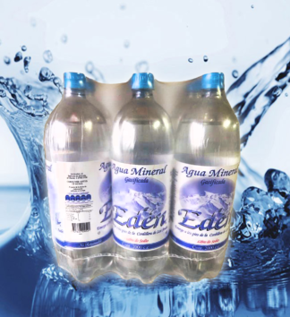 Display 6 Agua Mineral Gasificada 2Lts (x3)